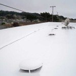 durafoam polyurethane foam roof with vents