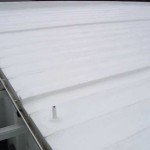 Commercial polyurethane foam roof