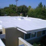 Spray foam over commercial HVAC