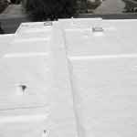 Spray foam over commercial HVAC