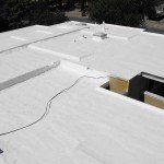 Commercial HVAC on spray foam roof