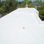 Polyurethane roof with vents
