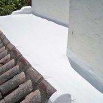 Polyurethane roof with shingles