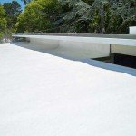 Spray polyurethane on residential home