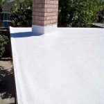 Spray polyurethane foam roof