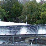 solar panels over roofing