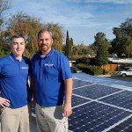 Dura-Foam solar technicians on roof