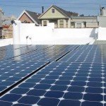 Dura-Foam solar panels on California home in residential area