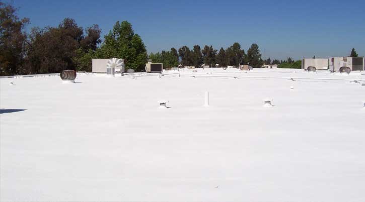 Dura-Foam commercial foam roof