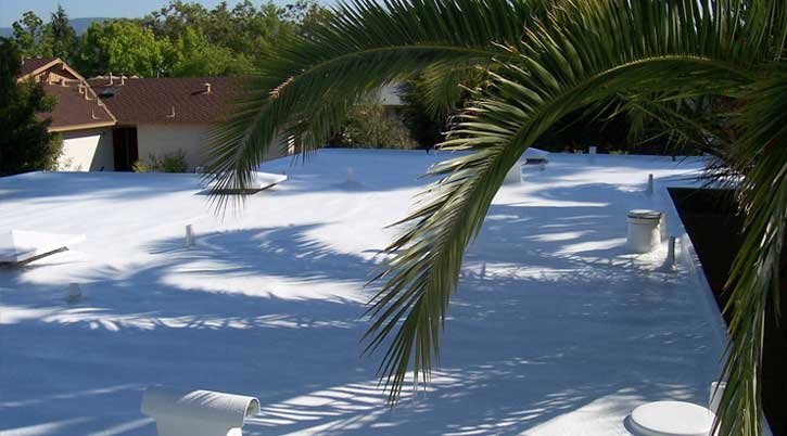Dura-Foam solar roof with tree