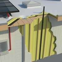 Dura-Foam wall cut away