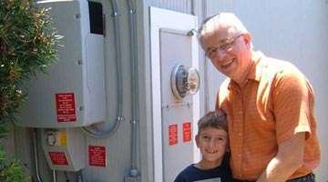 Project map of happy customers