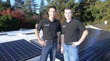 Solar Power technicians with Dura-Foam solar panels